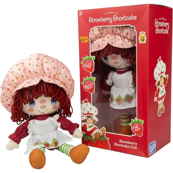 Other - ❤️ 14 Inch Strawberry Shortcake Rag Doll Deluxe
